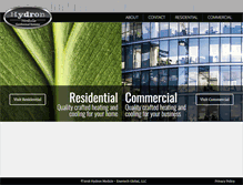 Tablet Screenshot of hydronmodule.com